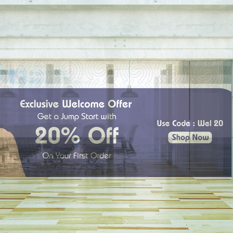 Clear Stickers for Glass